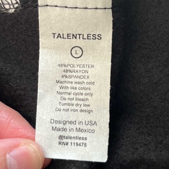 Talentless premium boxing shorts black large - Picture 10 of 10